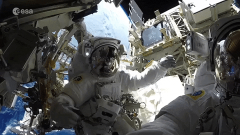 International Space Station Yes GIF by European Space Agency - ESA