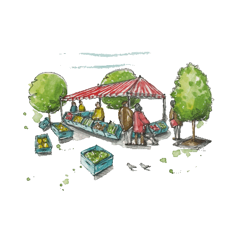 cubew3 cubie cubew3 habimmerdeinemalsachendabei urbansketchkit Sticker