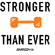 Fitness Workout Sticker by Shred415