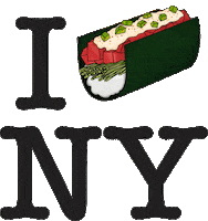 Sushi Temaki Sticker by Nami Nori
