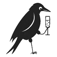 Rabe Sticker by Spirit Studio Basel