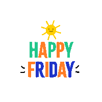 Its Friday Sticker by Jessica Lau