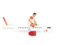 Flying Rugby World Cup Sticker by Mastercard