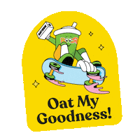 Oat Milk Smoothie Sticker by Boost Juice Bars Malaysia