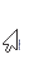 Pixel Click Sticker by INVID group