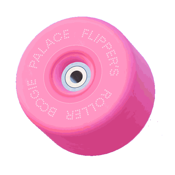 flippersworld fun party pink disco Sticker