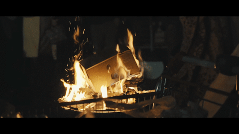 fire mask GIF
