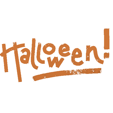 Halloween Text Sticker