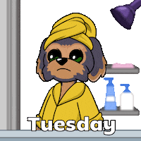 Dog Tuesday Sticker by BoDoggos