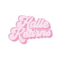 HalleKearns halle kearns halle kearns Sticker