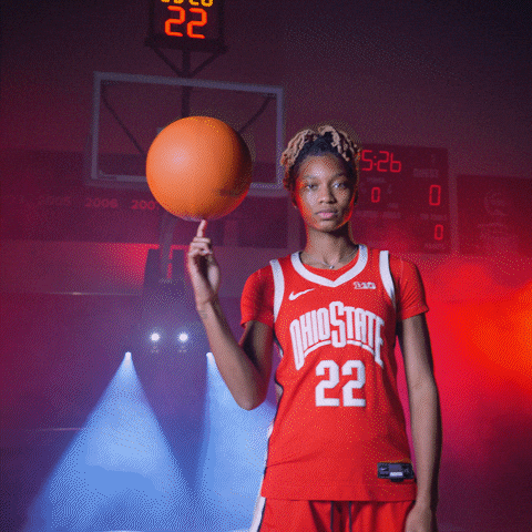 Basketball Hype GIF by Ohio State Athletics