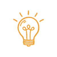 TWENTYMEDIA light idea lightbulb bulb Sticker
