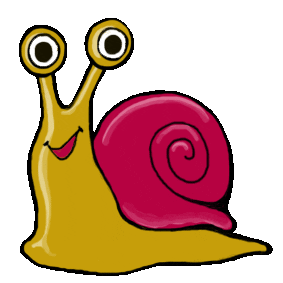 going_artist hide snail fright испуг Sticker