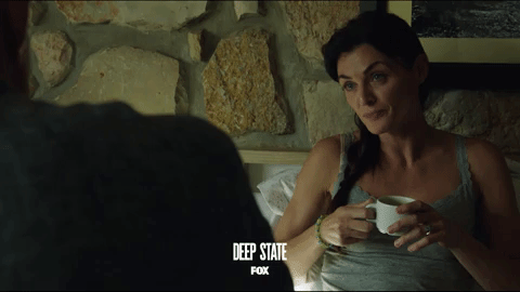 fox coffee GIF