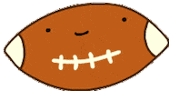 super bowl football Sticker by javadoodles