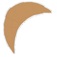 Bakery Croissant Sticker