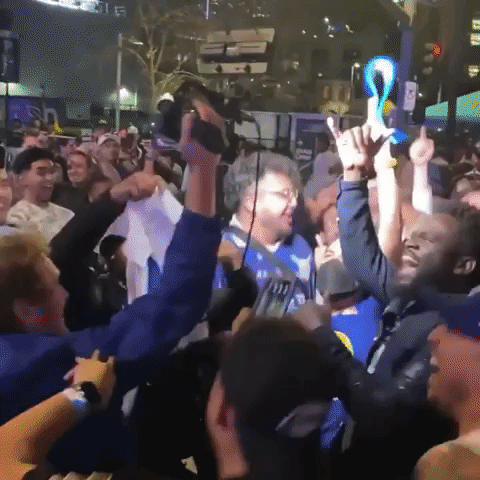 LA Rams Fans Party After Super Bowl Win