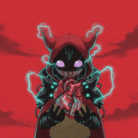 Red Hood Heart GIF by G*BOY