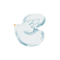 I Love You Bird Sticker