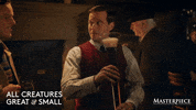 Night Out Party GIF by MASTERPIECE | PBS