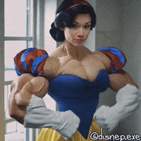 No Pain No Gain Girl Power GIF