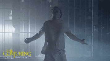 theconjuringmovie horror scary scared fear GIF