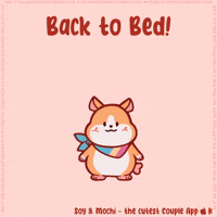 Good Night Yawn GIF by SoyandMochi