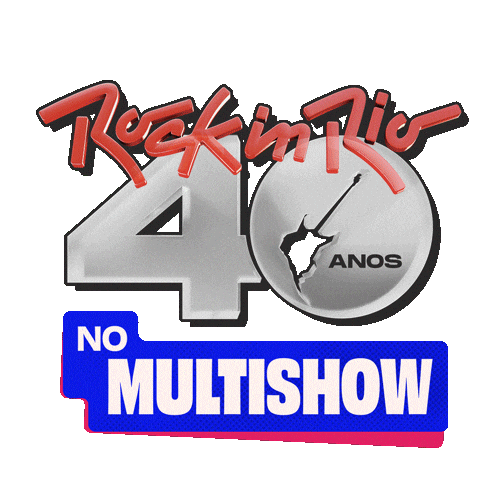 Rock In Rio Globoplay Sticker by Multishow