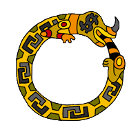 Ouroboros Sticker by MOYOGASH