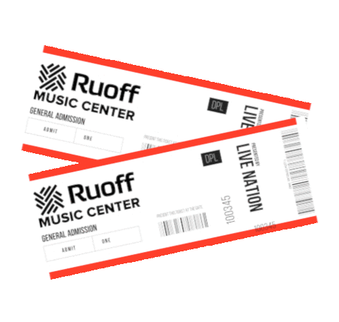 Ruoff Sticker by Live Nation