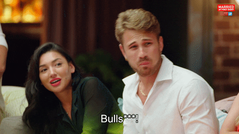 Reality Reaction GIF by Married At First Sight