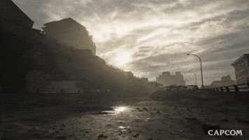 Raccoon City Ruins GIF by CAPCOM