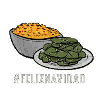 Feliz Navidad Pasteles Sticker by Discover Puerto Rico