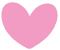 Pink Heart Sticker by Hillustrations