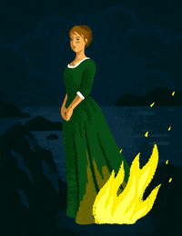 The_Artworks_Inc movie illustration movies fire GIF