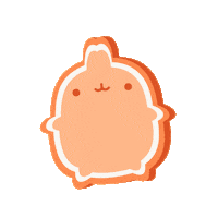 hungry christmas Sticker by Molang
