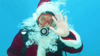 Santa Claus Scuba Diving