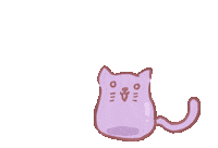 Confused Cat Sticker by polu