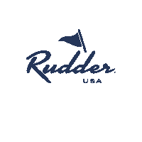 RudderUSA clothing sailing sail boats Sticker