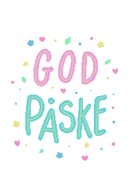 Lealedk easter happy easter danmark dansk Sticker