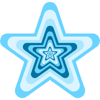 excited star struck Sticker
