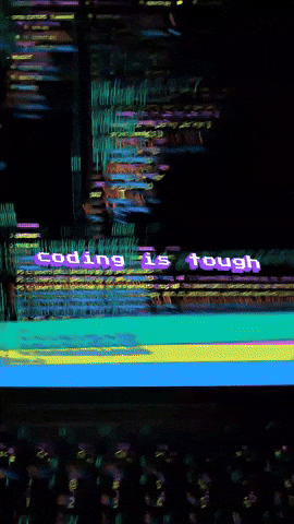 PG_Roadie giphycreatortest coding is tough GIF