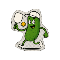 Pickleball Pickle Sticker