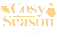 Fire Winter Sticker by VisitNorfolkSuffolk