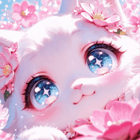 TheVelvetMuse giphygifmaker reaction anime cat GIF