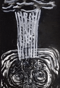 Rain Dark GIF by Barbara Pozzi