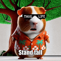 Strength Stand Tall GIF by Guinea Gambino