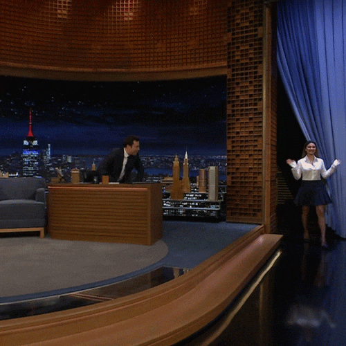 Netflix Waving GIF by The Tonight Show Starring Jimmy Fallon