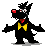 Happy Dog Sticker by Nettodeutschland