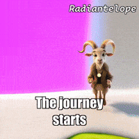 Rainbow Rain GIF by Radiantelope